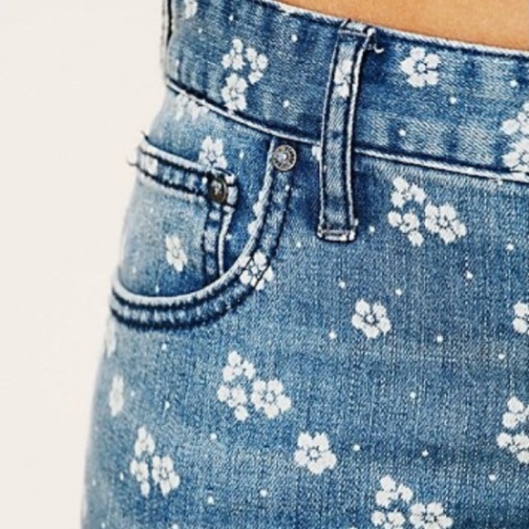 Free People - Ditsy Floral Jeans - Picture 3 of 6